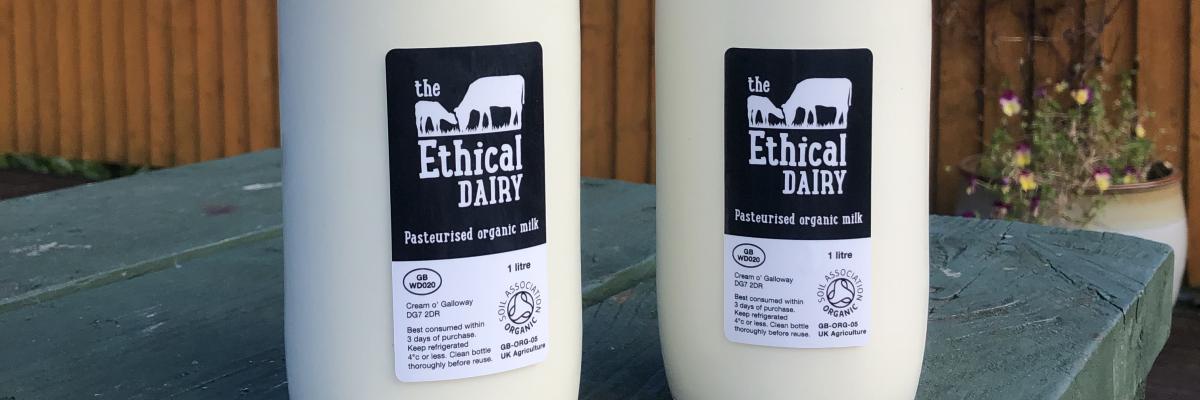 Milk from The Ethical Dairy 