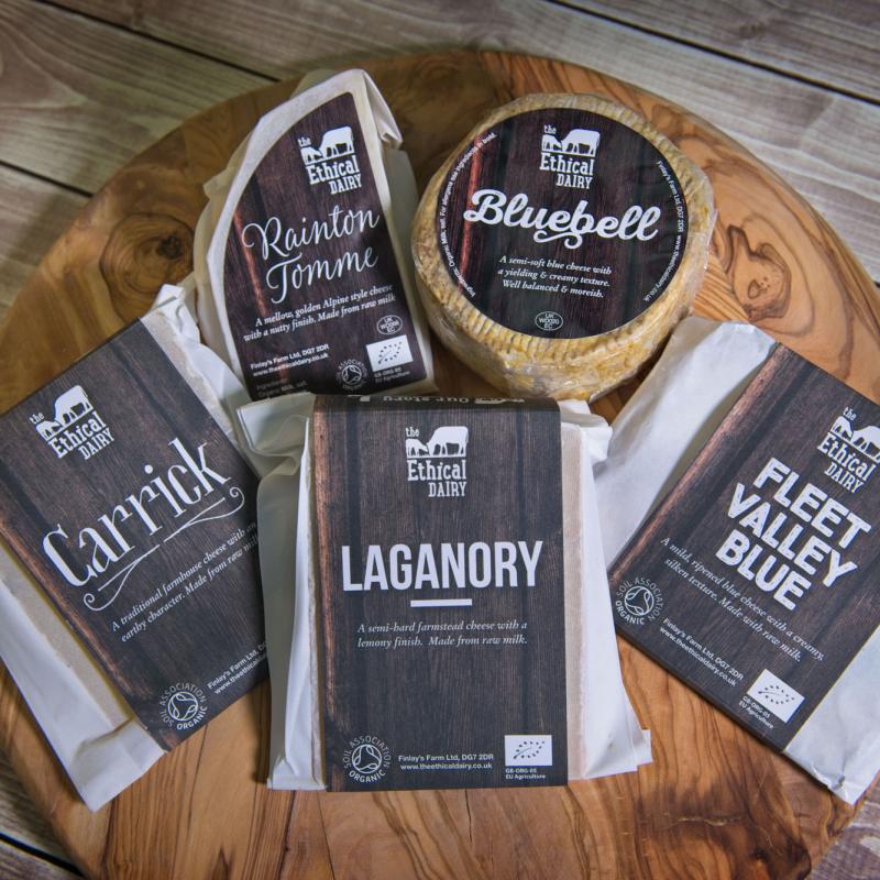 Selection pack of 5 cheeses from the Ethical Dairy