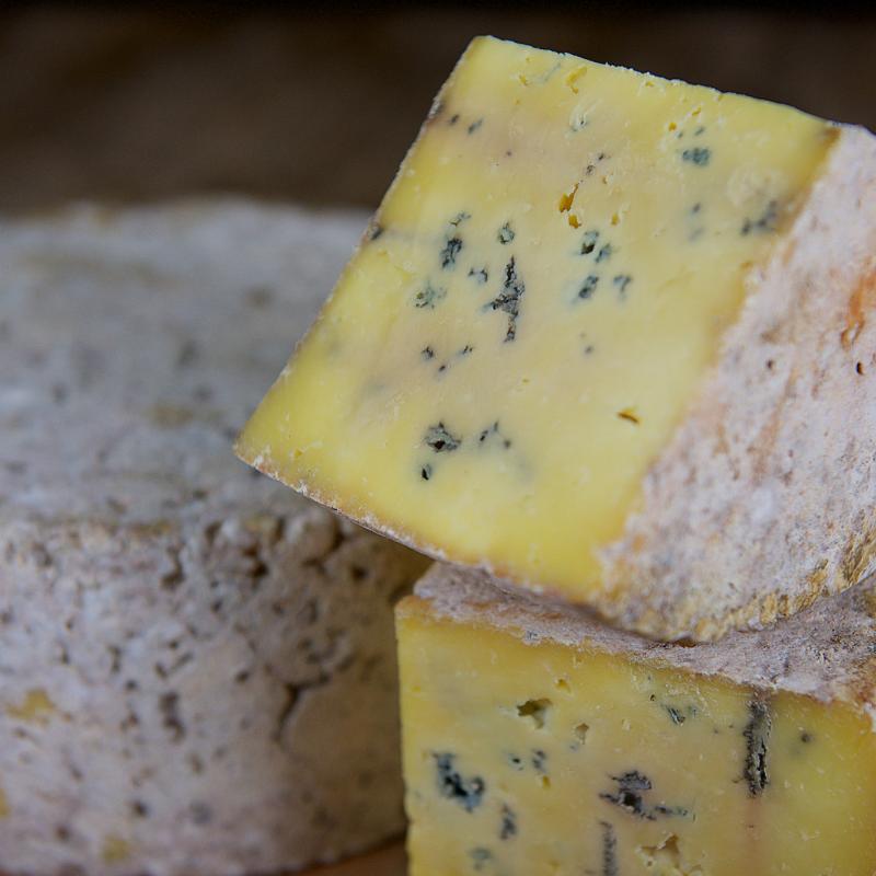 Blue Christmas cheeses