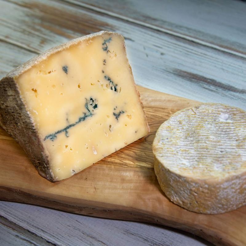 Blue Christmas cheeses