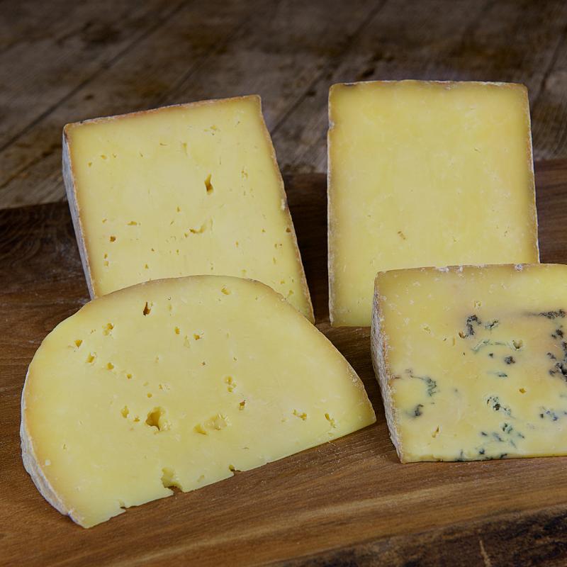 Four cheeses for an ethical cheesboard