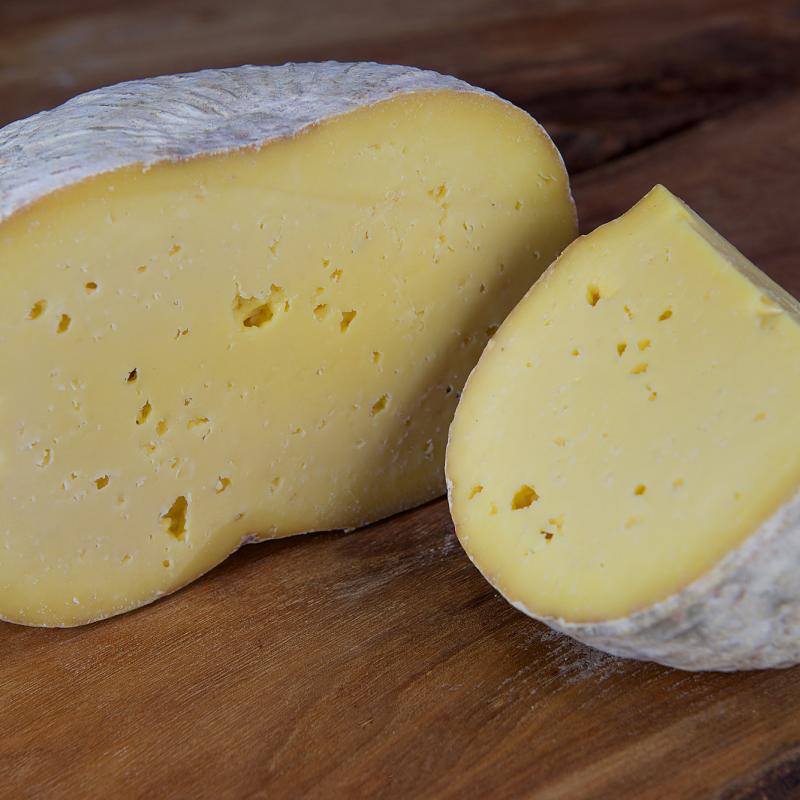Quarter of Rainton Tomme cheese
