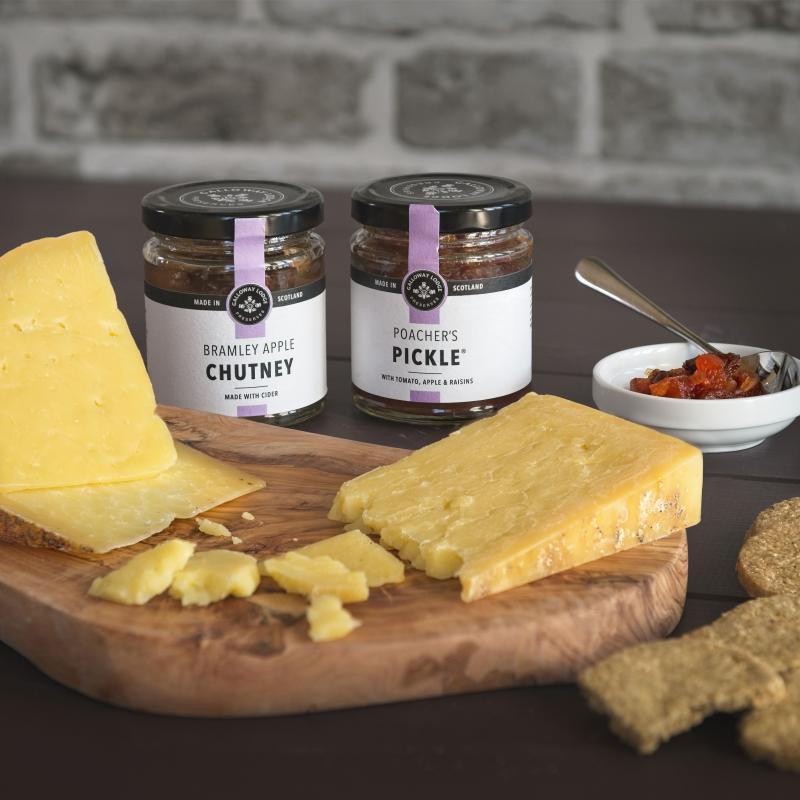 Chutneys and oatcakes