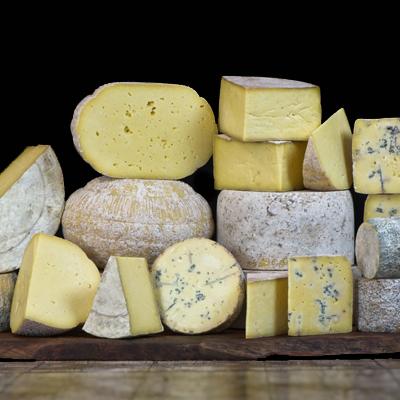 A selection of cheeses from The Ethical Dairy