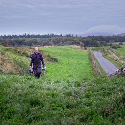 David Finlay at Rainton Farm