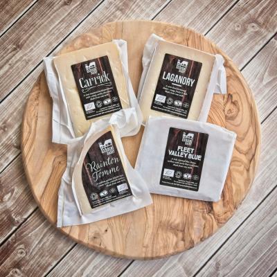 Selection of wrapped cheeses from The Ethical Dairy