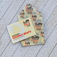 Pack of 2 beeswax wraps