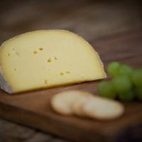 a wedge of mature Rainton tomme