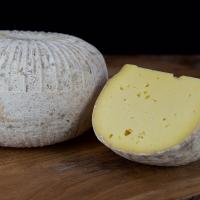 Quarter of Rainton Tomme cheese