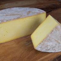 Half wheel of Laganory cheese
