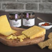 Chutneys and oatcakes