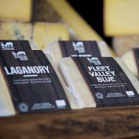 A selection of retail packs of cheese from The Ethical Dairy