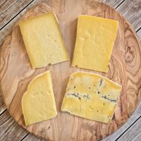 Selection of cheeses from The Ethical Dairy